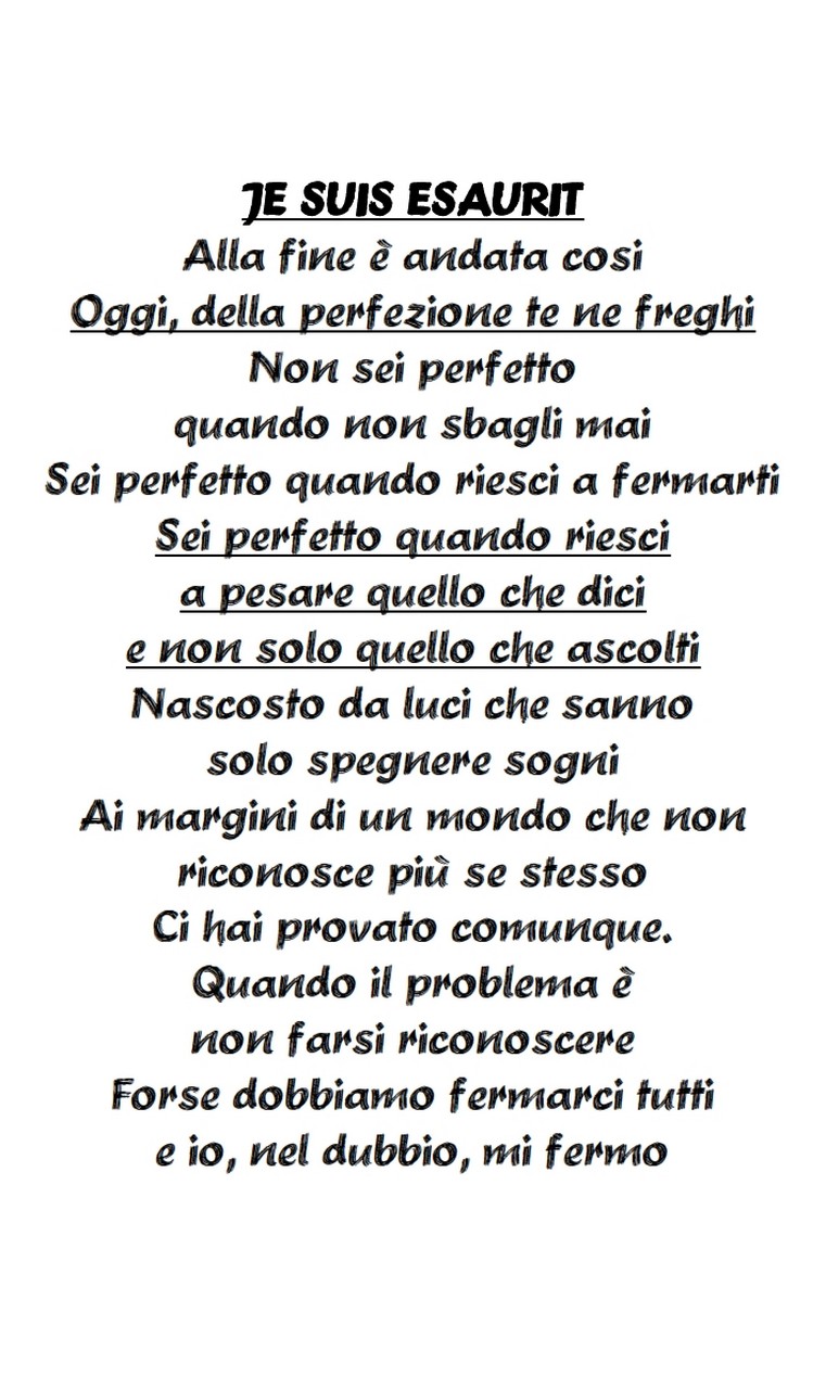 FELPA SGARZATA "JE SUIS ESAURIT" - immagine 3