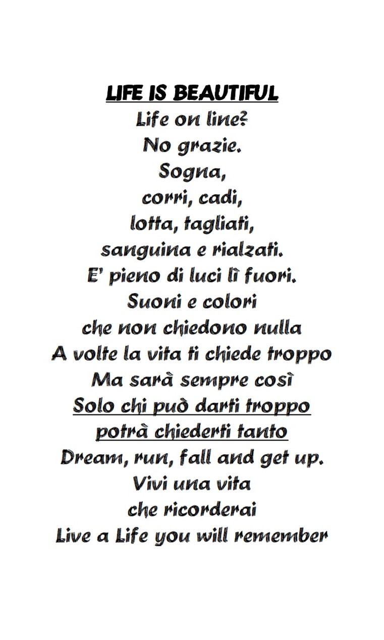 Felpa Donna Cappuccio e Tasche Felpata "Life is Beautiful" - immagine 4