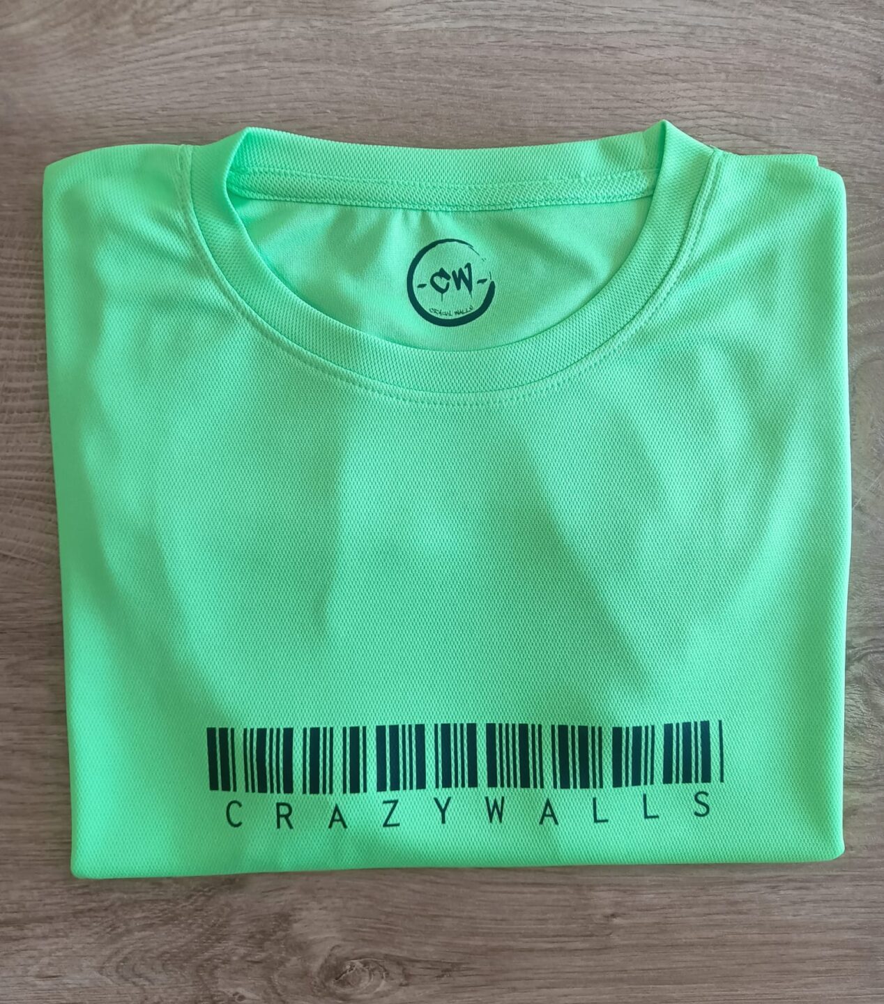 T-SHIRT "BORN TO RUN" CRAZY WALLS